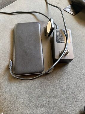 Nomad Black 3-in-1 Wireless Charging Pad with Watch Charger